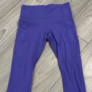 Lululemon Fast and Free HR leggings 23”